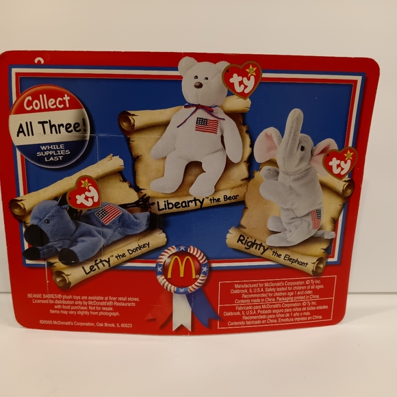 NIP 4 Limited Edition Beanie Babies - Picture 9 of 9